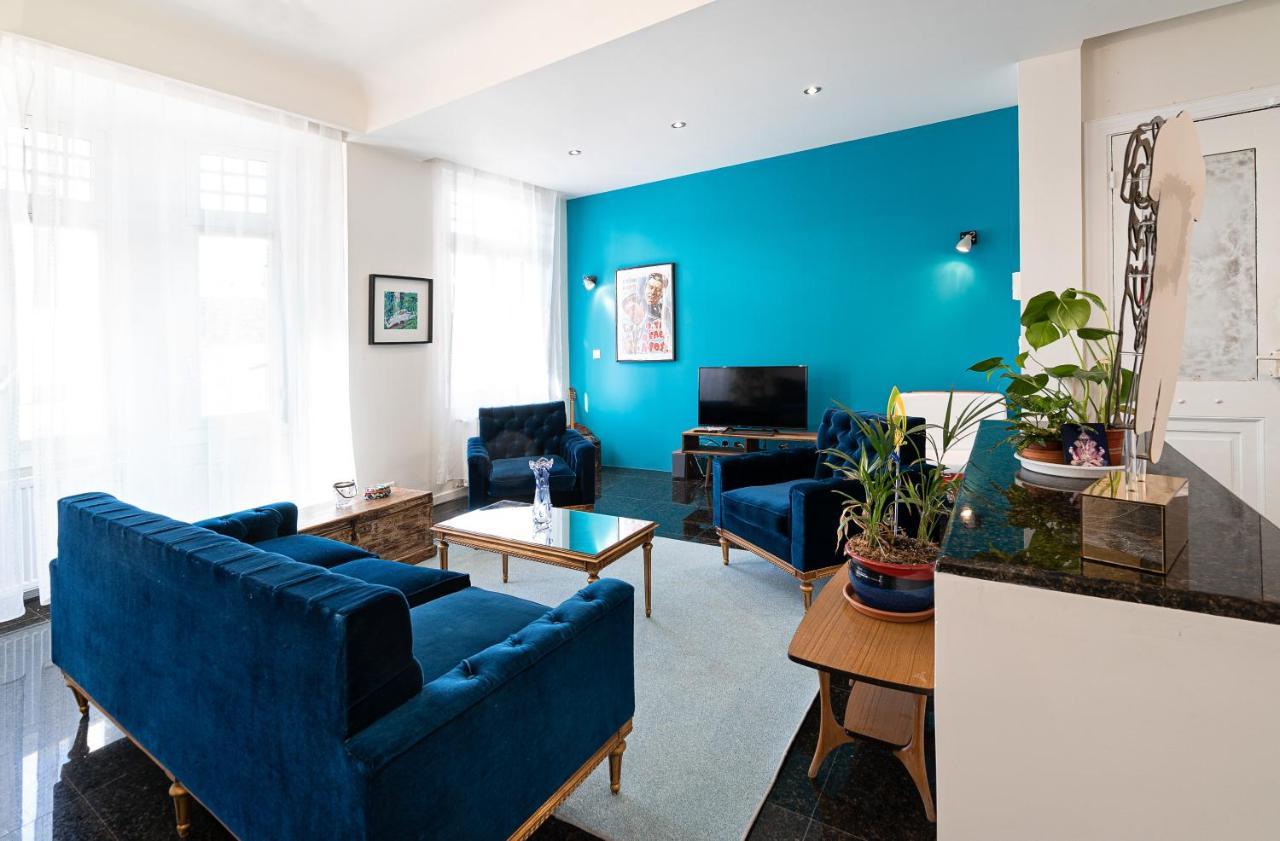 Spacious&Artistic Retro 2 Bedrooms Apt + SAUNA Atenas Exterior foto