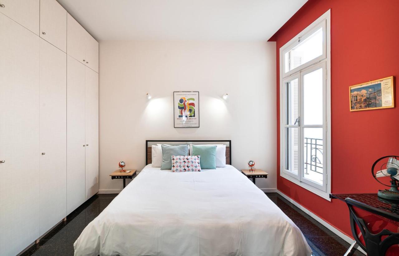 Spacious&Artistic Retro 2 Bedrooms Apt + SAUNA Atenas Exterior foto