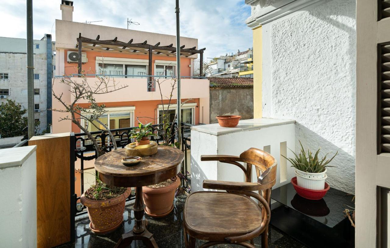 Spacious&Artistic Retro 2 Bedrooms Apt + SAUNA Atenas Exterior foto
